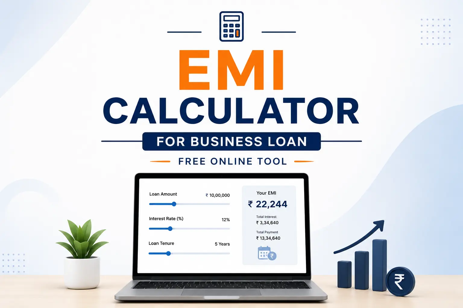 EMI Calculator for Business Loan — Free Online Tool (2026)