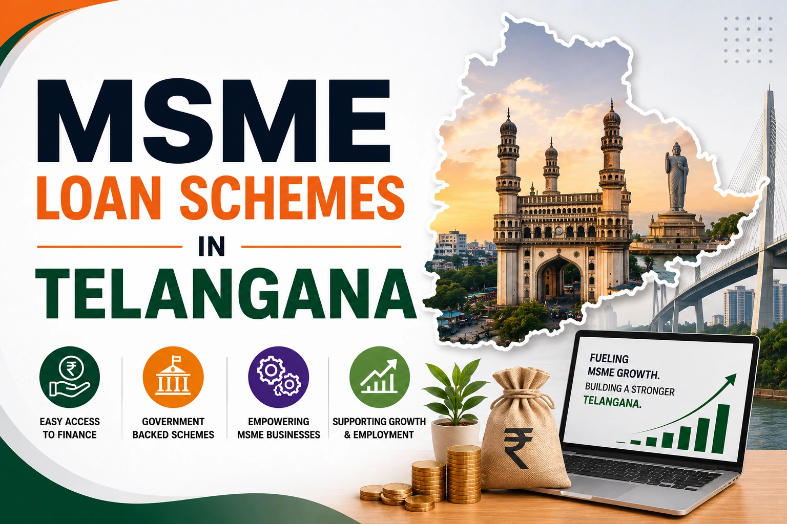 MSME Loan Schemes in Telangana 2026 — T-IDEA, T-PRIDE, TS-iPASS, WE-Hub Guide